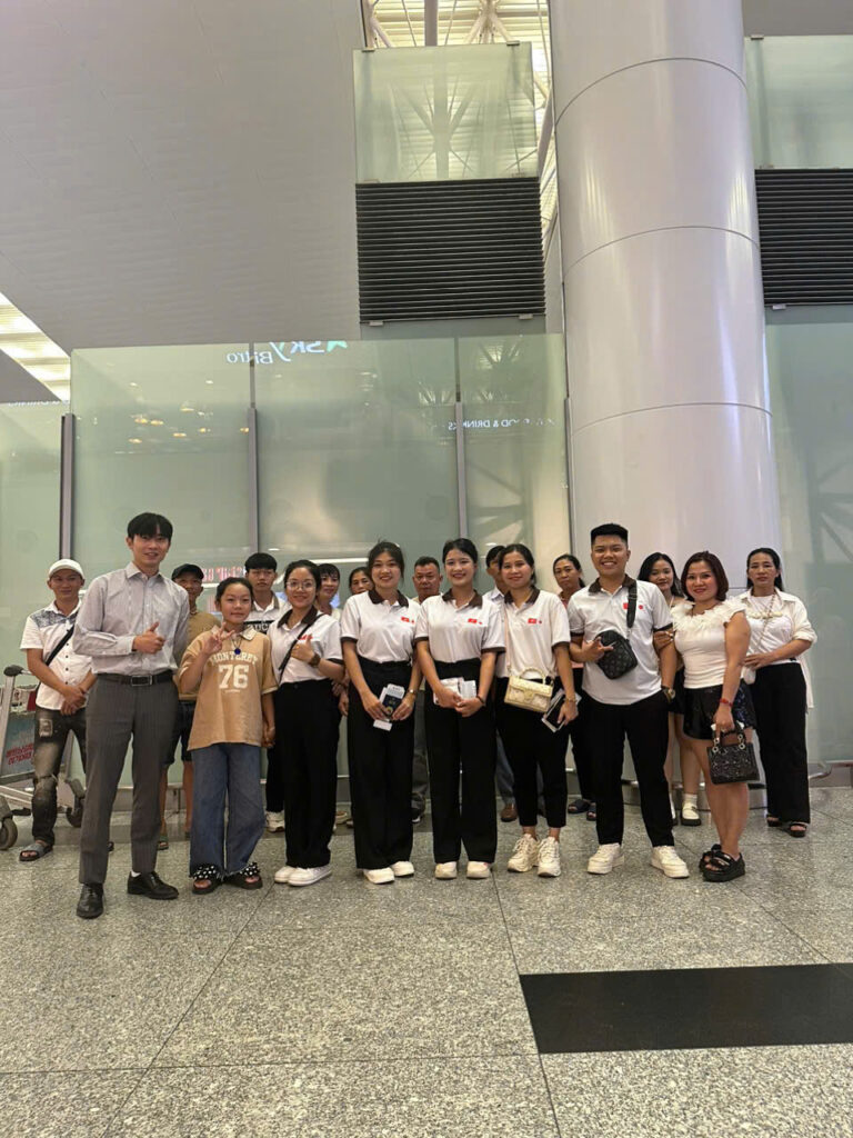 Thực tập sinh kỉ năng của VJD xuất cảnh